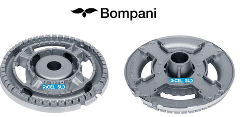 BOMPANI BRUCIATORE TRIPLA CORONA CUCINA PIANO COTTURA diam mm 105 B 3216