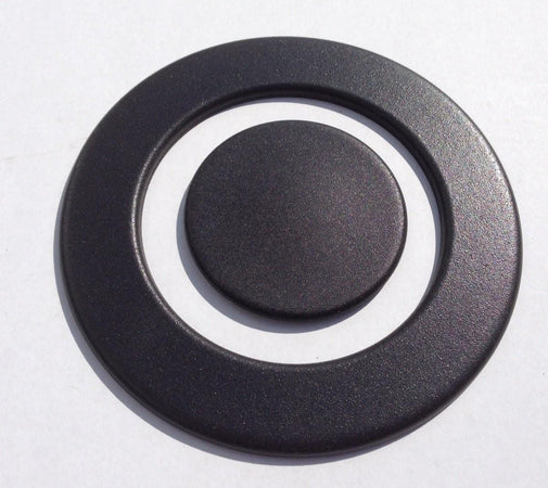 SPARTIFIAMMA PER CUCINA A GAS GERMANIA / LOFRA SMALTATO NERO OPACO -- S 5356