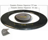 SPARTIFIAMMA PER CUCINA A GAS GERMANIA / LOFRA SMALTATO NERO OPACO -- S 5356