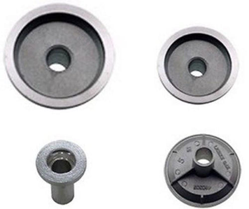 BRUCIATORI PER CUCINA GAS BOMPANI BOREAL 4 PZ IN ALLUMINIO 2 MEDI COD B 0419