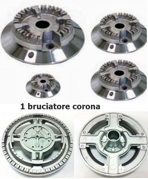 BRUCIATORI PER CUCINA A GAS ADATTI FRANKE FOSTER 2 MEDI + CORONA B 3617 B 0242