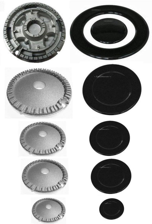 REX ELECTROLUX ZANUSSI SPARTIFIAMMA + BRUCIATORI CUCINA GAS 10 PZ B 4460 / 4459