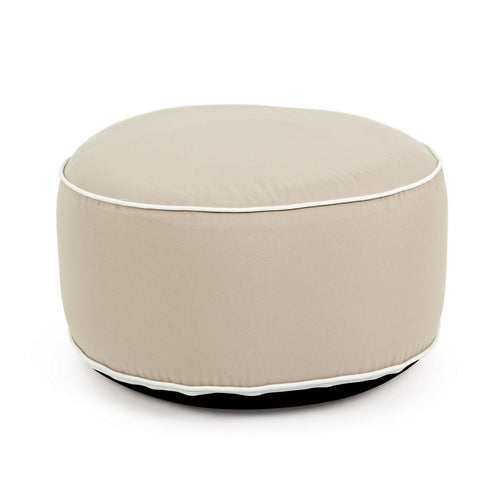 Pouf Rihanna gonfiabile con tessuto in spun poliestere con cerniera a scomparsa