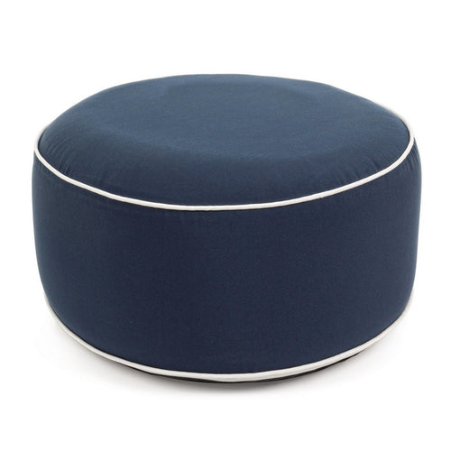 Pouf Rihanna gonfiabile con tessuto in spun poliestere con cerniera a scomparsa