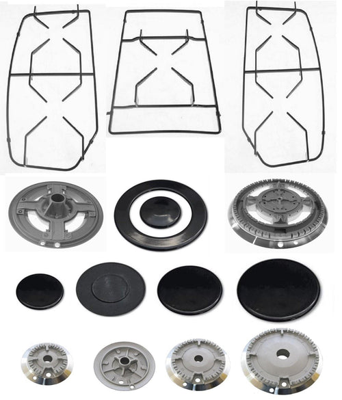NARDI KIT 5 SPARTIFIAMMA 5 BRUCIATORI 3 GRIGLIE CUCINA GAS B 3617 24 S 235 P3660