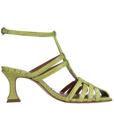 VICENZA Scarpe con Tacco Verde da donna