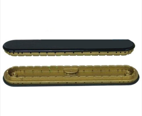 1 SPARTIFIAMMA PESCIERA NERO LUCIDO + OTTONE PER CUCINA A GAS ILVE S 2606