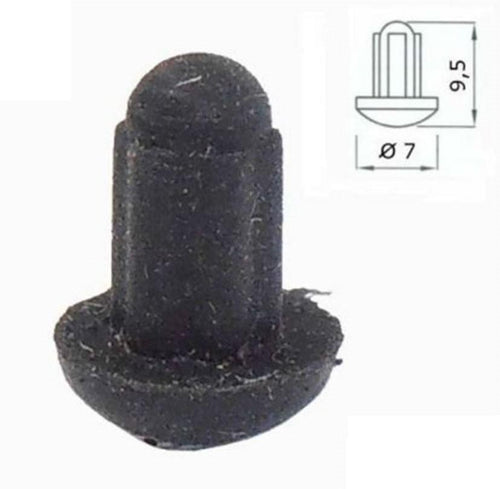 STAR ARISTON INDESIT GOMMINO ANTIGRAFFIO PER GRIGLIA CUCINA GAS 4 PZ P0006