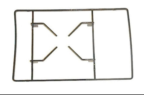 NARDI GRIGLIA PER CUCINA A GAS 2 FUOCHI CENTRALE CM 37,5 X 24 P 3662
