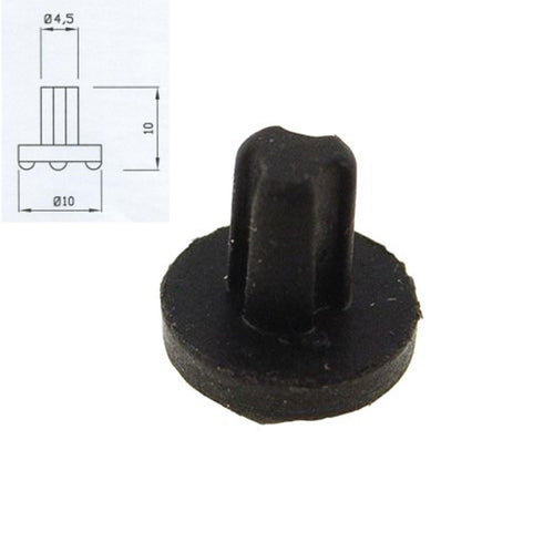 IGNIS WHIRPOOL 4 PEZZI GOMMINO ANTIGRAFFIO PER GRIGLIA CUCINA A GAS P 002