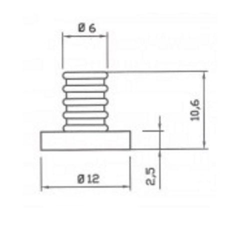 GOMMINO ANTIGRAFFIO PER GRIGLIA PER CUCINA A GAS 4 PEZZI UNIVERSALE COD P0014