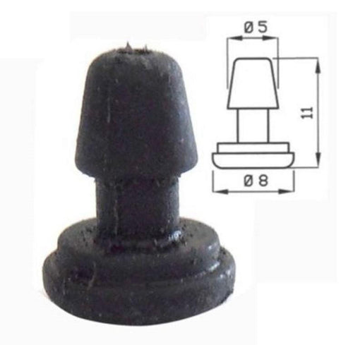 STAR ARISTON INDESIT GOMMINO ANTIGRAFFIO PER GRIGLIA CUCINA GAS 4 PZ P0011