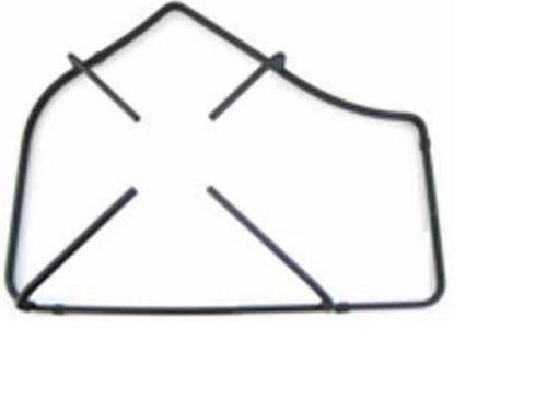 GRIGLIA DESTRA NERA PER CUCINA GAS ADATTA A FRANKE mm 350 x 280-165 P 1562