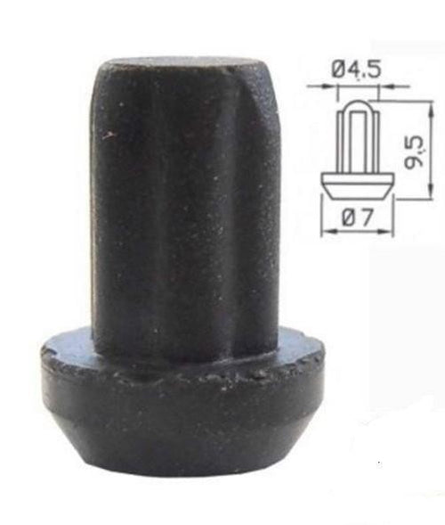 STAR ARISTON INDESIT GOMMINO ANTIGRAFFIO PER GRIGLIA CUCINA GAS 4 PZ P0015