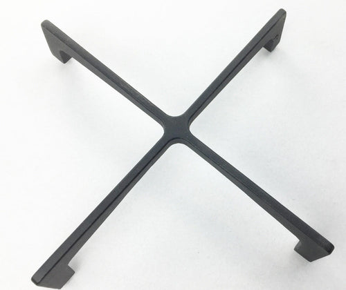 WHIRLPOOL GRIGLIA CUCINA GAS CM 27 X 27 NERO OPACO GHISA ORIGINALE 481010474135