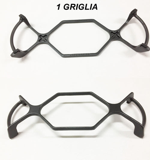 WHIRLPOOL GRIGLIA CUCINA GAS MM 415 X 150 NERO OPACO GHISA NO ORIGINALE G 2520