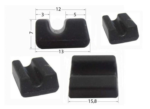 4 GOMMINO GRIGLIE GRIGLIA PIANI COTTURA ANTIGRAFFIO VARIE MARCHE IM P 00320