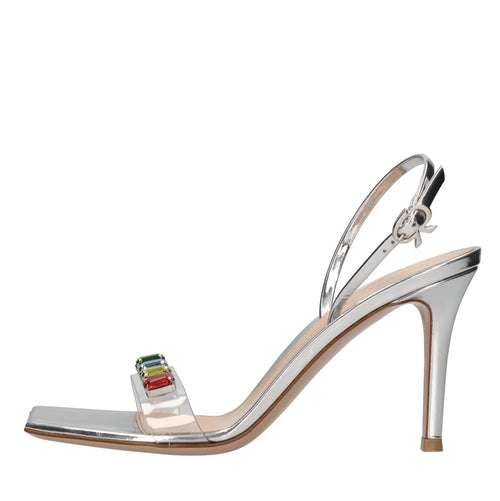 Gianvito Rossi Sandali Argento da donna