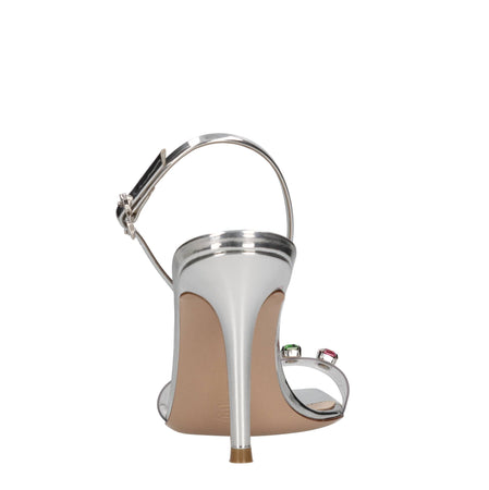 Gianvito Rossi Sandali Argento da donna