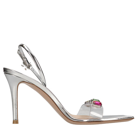 Gianvito Rossi Sandali Argento da donna