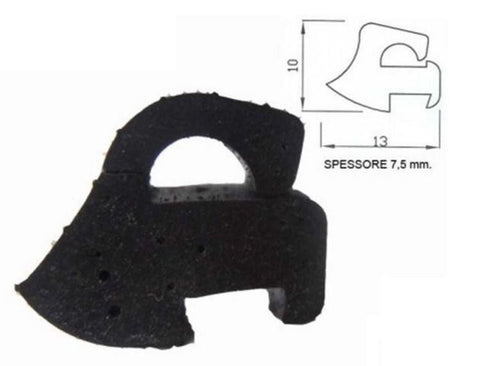 GOMMINO ANTIGRAFFIO GRIGLIA CUCINA GAS ARISTON INDESIT 4 PZ P0005