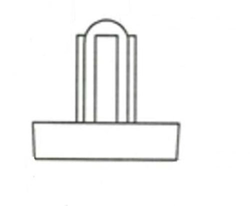 GOMMINO ANTIGRAFFIO PER GRIGLIA FOSTER FITTINGS CUCINA GAS 4 PZ P0020