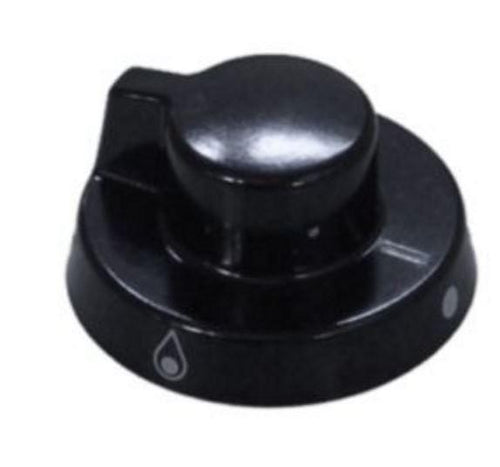 MANOPOLA CUCINA NARDI - NERA 1 PEZZO passo mm 6 diametro mm 39 M 3619