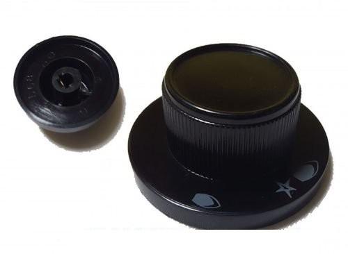 STAR MANOPOLA CUCINA NERA CON IMBOCCO 6 MM 1 PEZZO M 5513