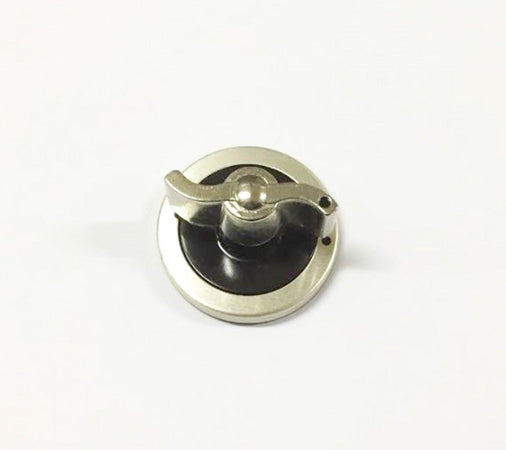 1 MANOPOLA NERA ORO UNIVERSALE PER CUCINA A GAS INNESTO MM 6 GAMBO MM 0 M 3704