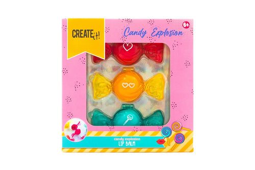 Create it Candy Caramelle Lip Balm 3pz