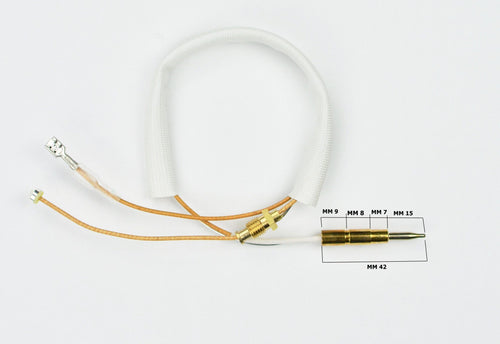 TERMOCOPPIA LUNGA CM 35 PER STUFE A FUNGO A GAS DA RISCALDAMENTO ESTERNO TC35