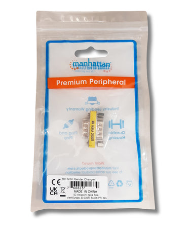 Mini Gender Changer VGA DB 15 poli HD M/F