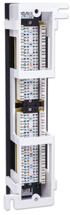 Pannello Patch 12 Porte UTP Cat6 Installazione a Muro