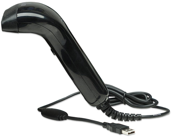 Lettore di Codici a Barre CCD 80mm USB Retail Box Nero