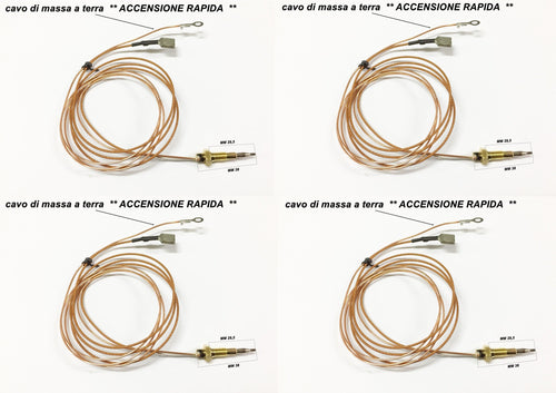 GLEM GAS FOSTER REX ELECTROLUX ZANUSSI AEG 4 TEMOCOPPIE FORNELLO A GAS TC 37