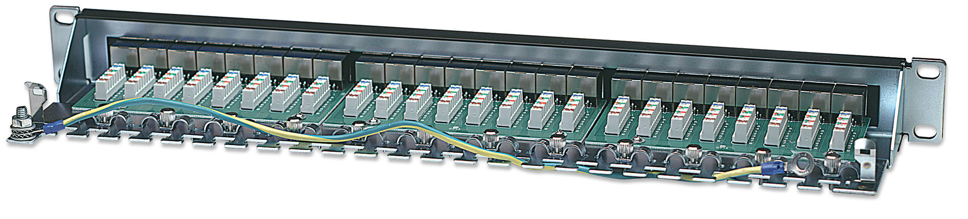 Pannello Patch STP 24 posti RJ45 Cat. 6