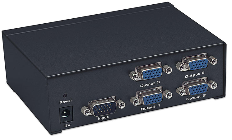 Video Splitter VGA Professionale 4 vie 350 MHz