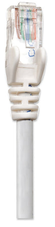 Cavo di rete Patch in Rame Cat. 6 Bianco UTP 3 m