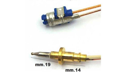 CANDY IBERNA ZEROWATT GASFIRE TERMOCOPPIA BIFILO PIANO COTTURA 42803411 TC 30