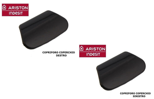 ARISTON INDESIT COPRIFORO COPERCHIO SINISTRO + DESTRO ORIGINALE C00075071 / 72