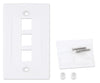Placca Porta Frutti 3 Posti Mod.503 Bianco