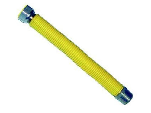 TUBO GAS ACCIAIO INOX MM 100/200 ESTENSIBILE PASSO 1/ 2 FEMm / MASC FER 332156