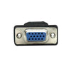 Cavo prolunga monitor SVGA standard M/F 7,5 mt NERO