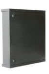 Armadio Rack 19'' Flat a muro p.15cm 12 unità sezione unica Nero