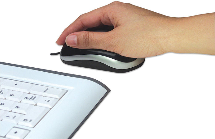 MH3 Mouse Classic Desktop Ottico USB Nero