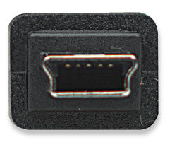 Cavo USB 2.0 A maschio/mini B 5 pin maschio 0,3 m Nero