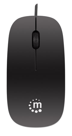 Mini Mouse Ottico USB Silhouette Cavo 1,2m Nero