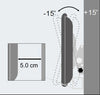 Supporto a Muro per TV LED LCD 40-65'' Inclinabile