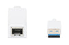 Adattatore USB 3.0 con porta Ethernet LAN 1Gbps