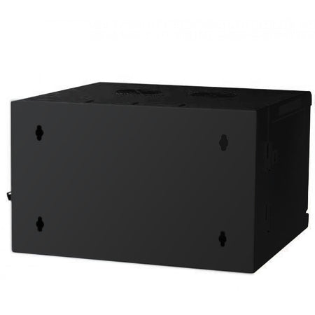 Armadio Rack 19'' a muro 9 unit&agrave due sezioni Nero